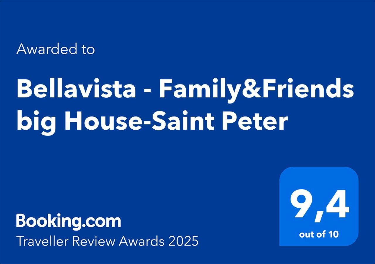 Bellavista - Family&Friends Big House-Saint Peter Apartment Рим Екстериор снимка